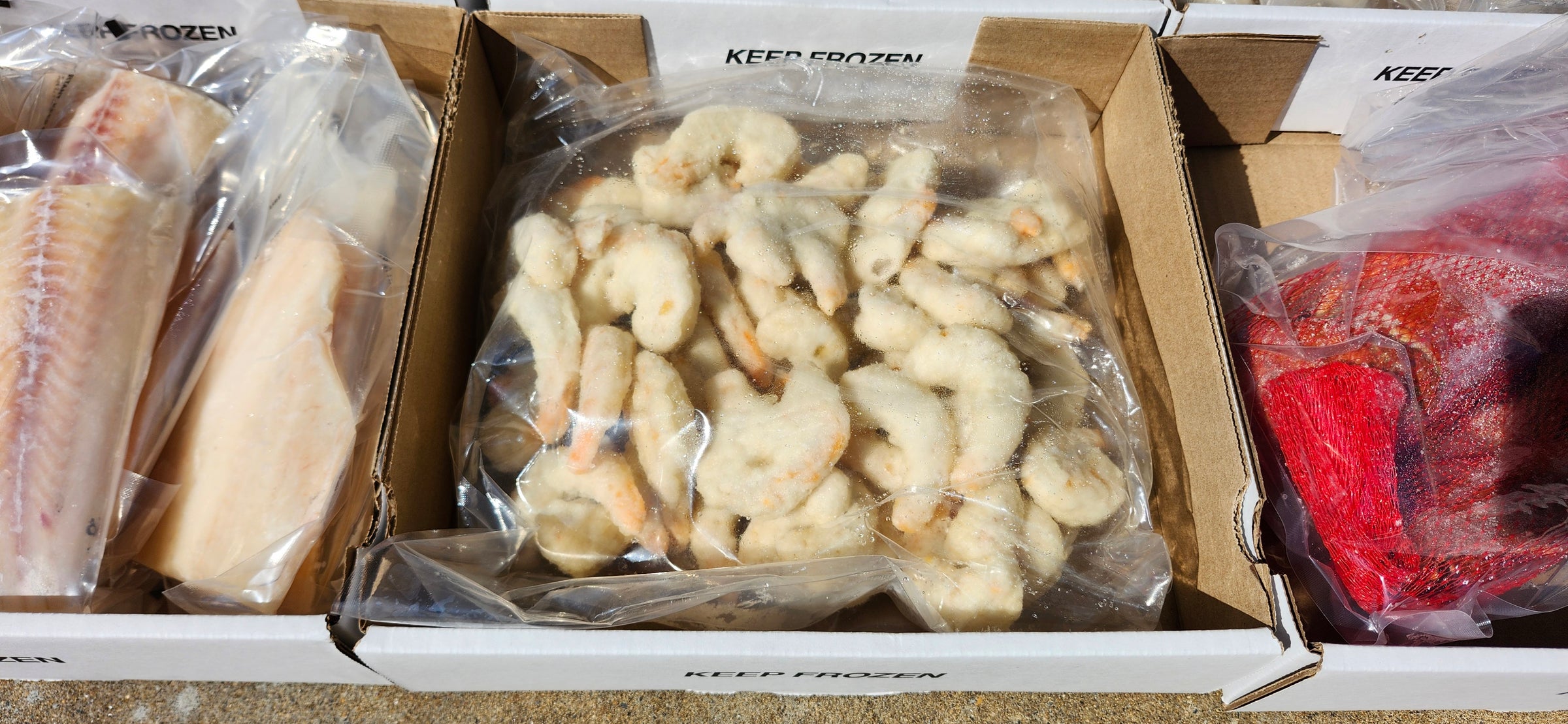 Nature's Best Catch Seafood Variety Pack – Salmon, Shrimp, Lobster