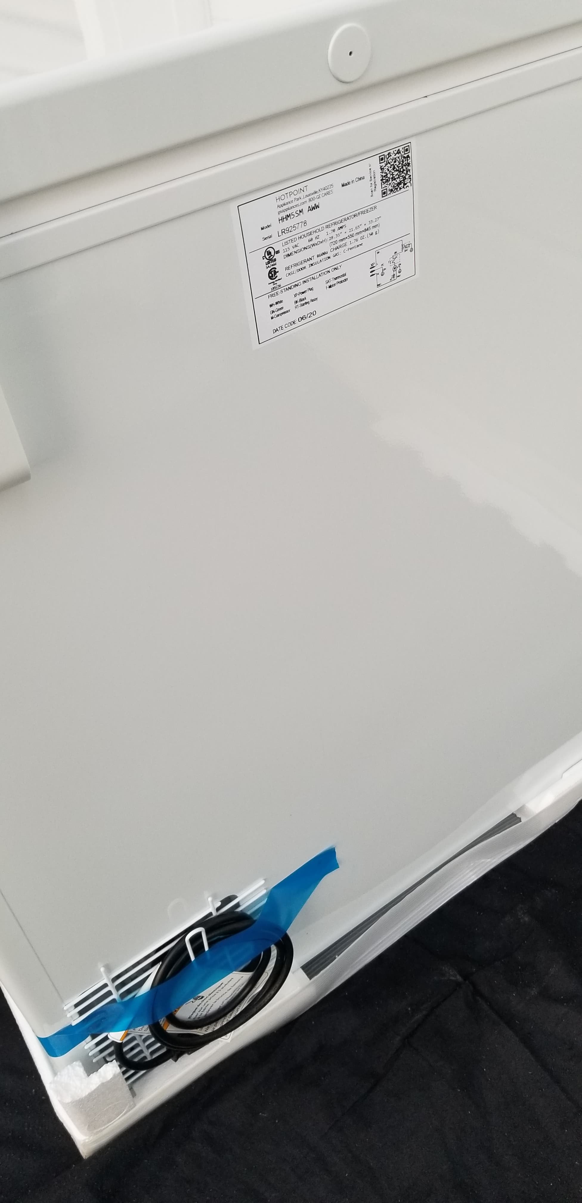 Hotpoint deep on sale freezer 7.1